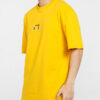 Tryckt Kortärmad T-shirt Herr Guld