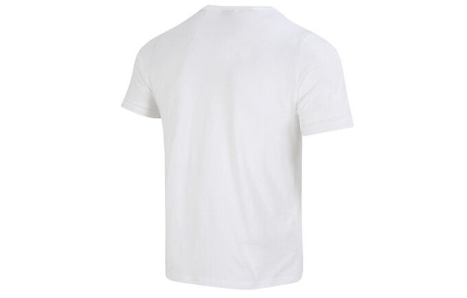 Tryckt kortärmad t-shirt ”Vit”