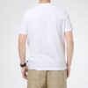 Tryckt kortärmad t-shirt ”Vit”