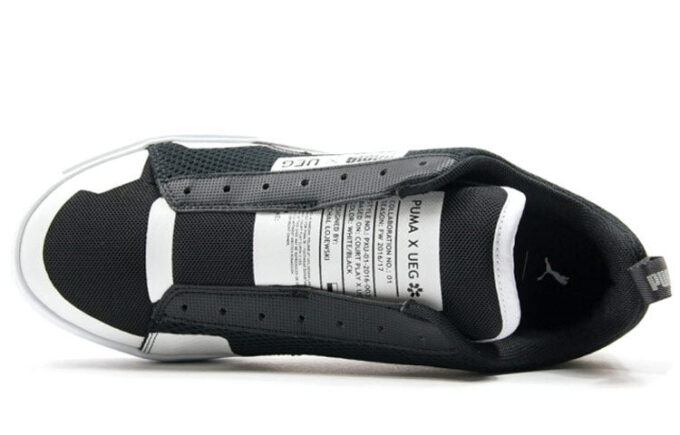 UEG x Court Play Slip-On ”Gravity Resistance – Svart”