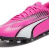 Ultra Play MG Fotbollsskor ”Rosa Vit Svart”