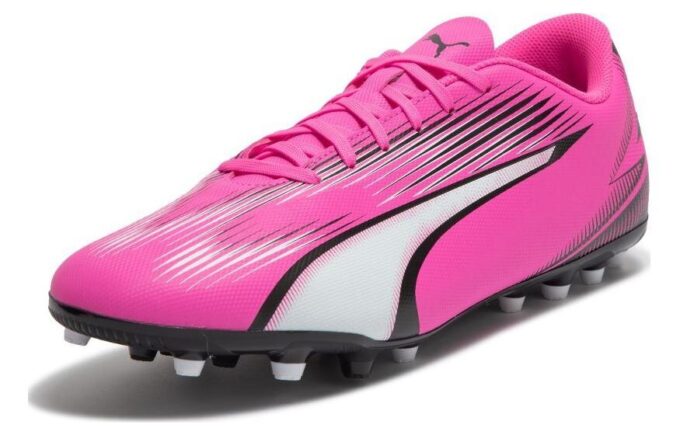 Ultra Play MG Fotbollsskor ”Rosa Vit Svart”