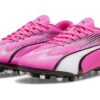Ultra Play MG Fotbollsskor ”Rosa Vit Svart”
