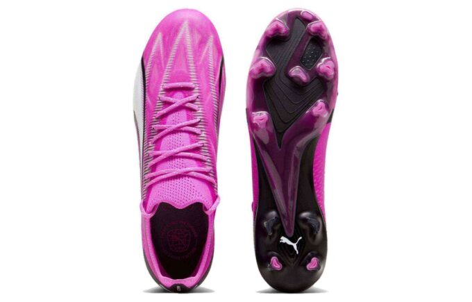Ultra Ultimate FG-skor ”Rosa Vit Svart”
