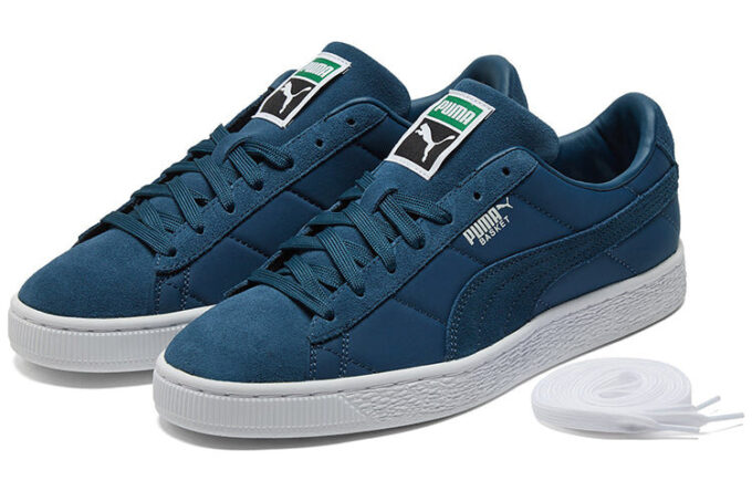 Unisex Basket Sneakers Blå