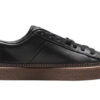 Unisex Basket Stitched Låga Sneakers Svarta/Bruna