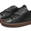 Unisex Basket Stitched Låga Sneakers Svarta/Bruna