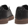 Unisex Basket Stitched Låga Sneakers Svarta/Bruna