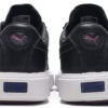 Unisex Breaker Lädersneakers Svarta