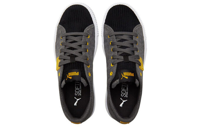 Unisex Ever Cord Sneakers Svarta/Grå/Gula