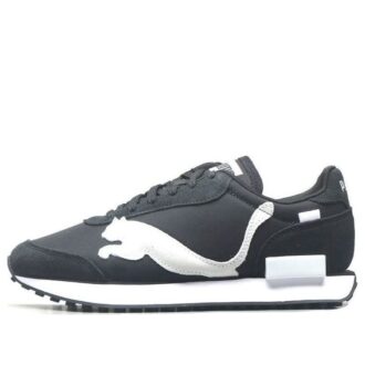 Unisex Future Rider Risk Alert Sportskor Svarta/Vita