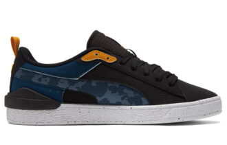 Unisex Mocka Bloc Låga Sneakers Blå/Svarta
