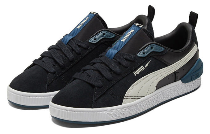 Unisex mocka Block sneakers svarta