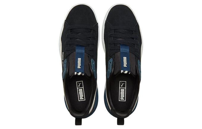 Unisex mocka Block sneakers svarta