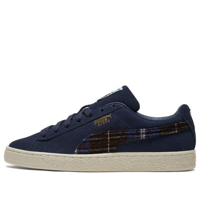 Unisex mocka klassiska flanellsneakers blå