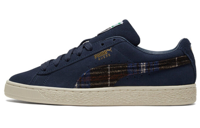 Unisex mocka klassiska flanellsneakers blå