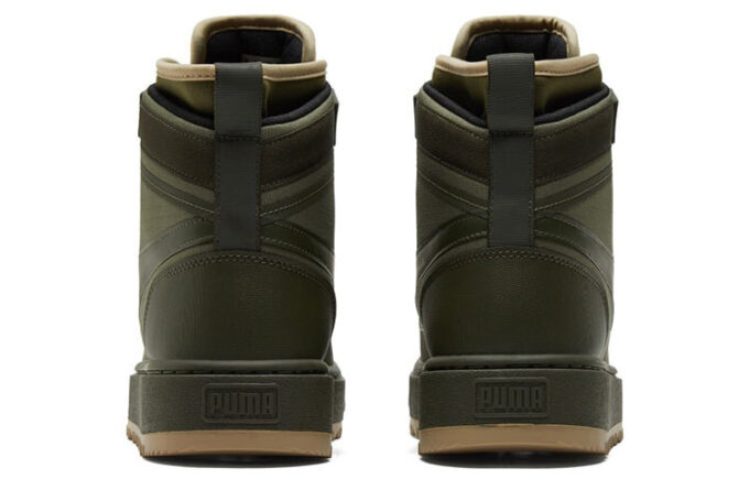 Unisex mocka Mid WTR sneakers gröna