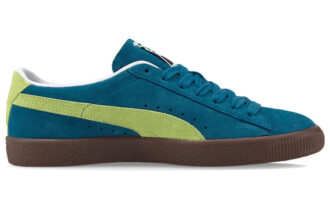 Unisex mocka Vtg sneakers blå/gröna