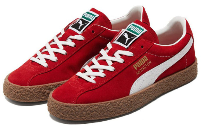 Unisex Muenster Og Sneakers Röda/Bruna