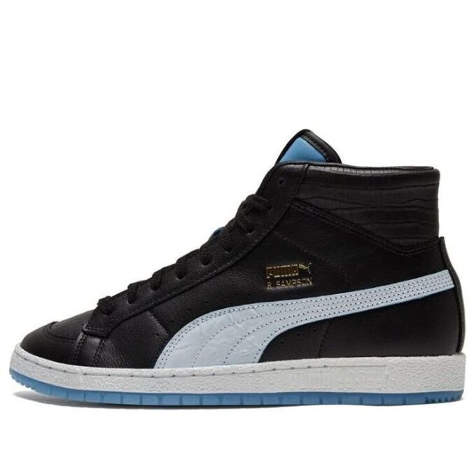 Unisex Ralph Sampson 70 Mellanlagersneakers Svarta/Blå