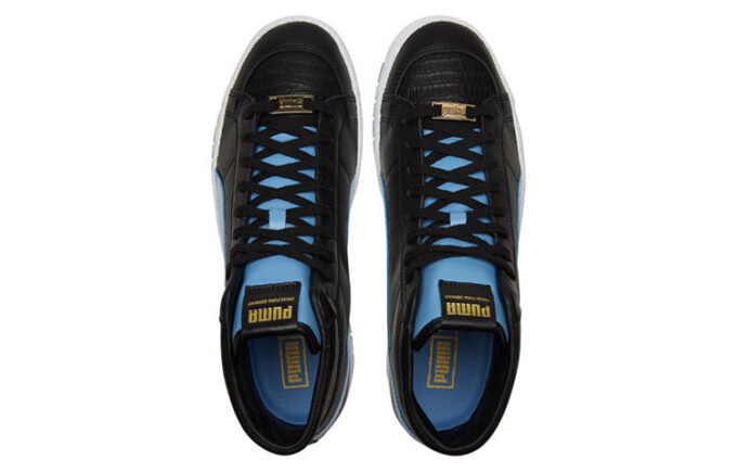 Unisex Ralph Sampson 70 Mellanlagersneakers Svarta/Blå