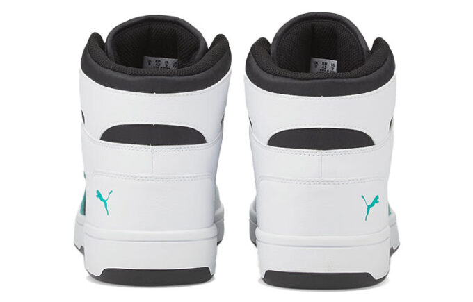 Unisex Rebound LayUp Mid-Top Svart/Vit/Grön