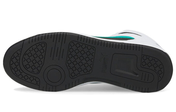 Unisex Rebound LayUp Mid-Top Svart/Vit/Grön