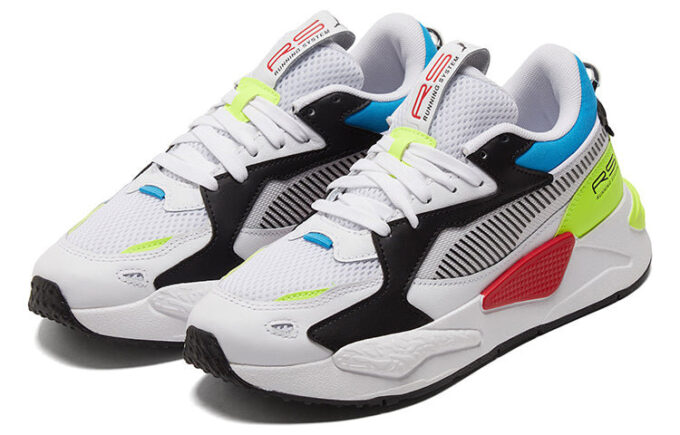 Unisex Rs-Z Core Sneakers Vita/Svarta/Gula