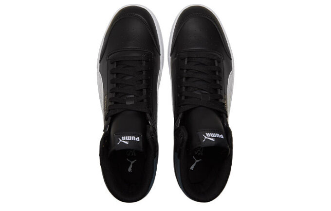 Unisex Shuffle Mid-Top Sneakers Svarta/Vita