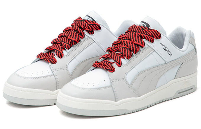 Unisex Slipstream Lo Laces Sneakers Grå/Vita