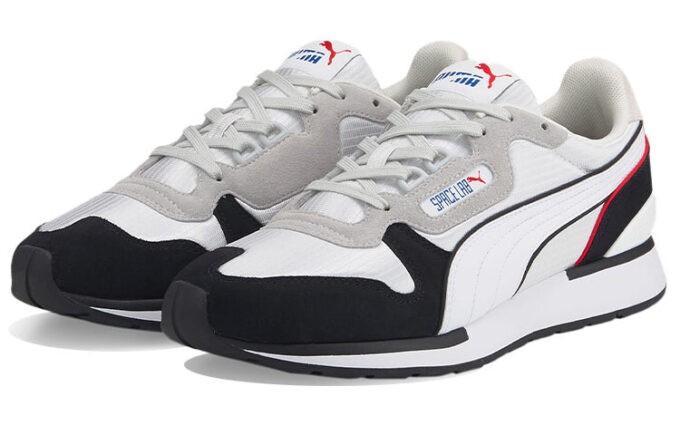 Unisex Space Lab Sneakers Grå/Svart/Röd