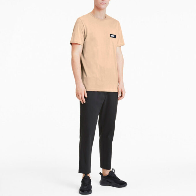 Vävd T-shirt ”Rosa”