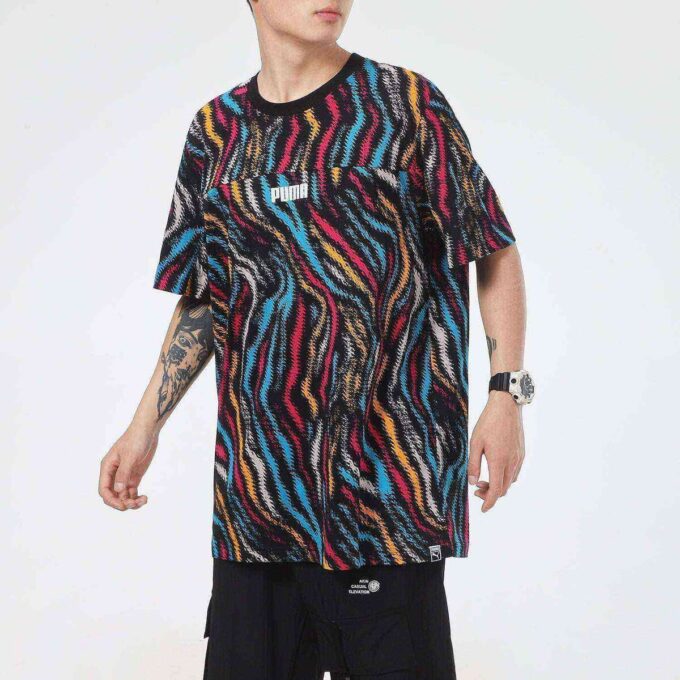 Wild Pack AOP T-shirt ”Svart”
