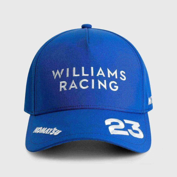 Williams Racing 2025 Replica Albon justerbar hatt Williams Racing 2025 Replica Albon justerbar hatt