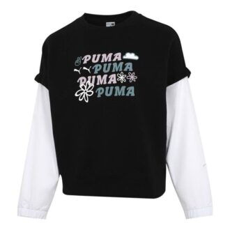(WMNS) 2-Fer Grafisk Linne Logotyp ”Svart”