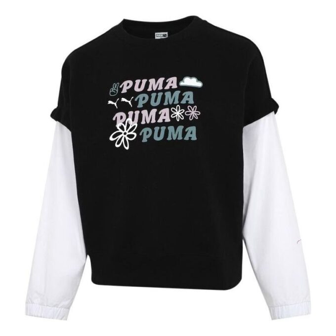 (WMNS) 2-Fer Grafisk Linne Logotyp ”Svart”