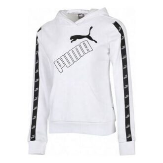 (WMNS) Amplified Fleece Hoodie ”Vit Svart”