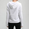(WMNS) Amplified Fleece Hoodie ”Vit Svart”