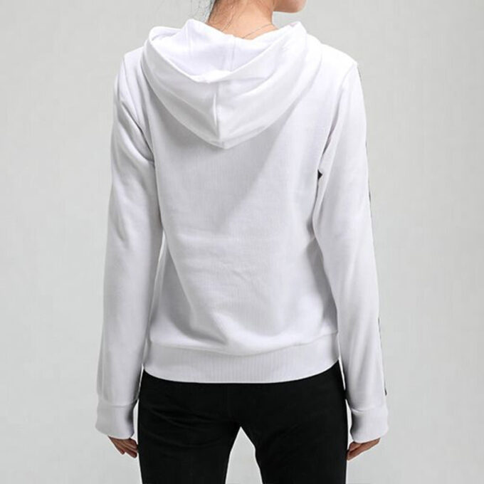 (WMNS) Amplified Fleece Hoodie ”Vit Svart”