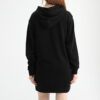 (WMNS) Amplified Hooded Long Sleeveless Dress Svart
