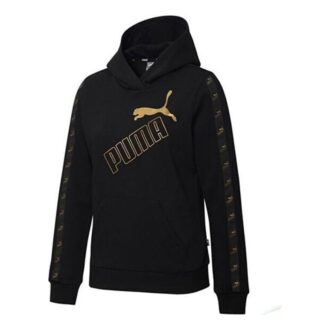(WMNS) Amplified Hoodie ”Svartguld”