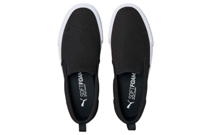 (WMNS) Bari Slip-On ”Black Team Gold”
