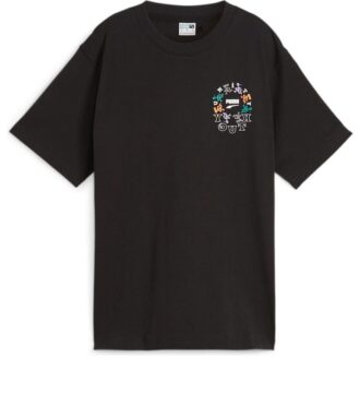 (WMNS) Barn T-shirt med grafisk design ”Svart”