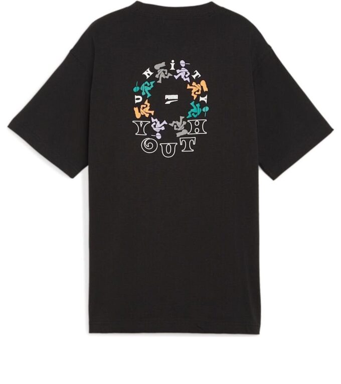 (WMNS) Barn T-shirt med grafisk design ”Svart”