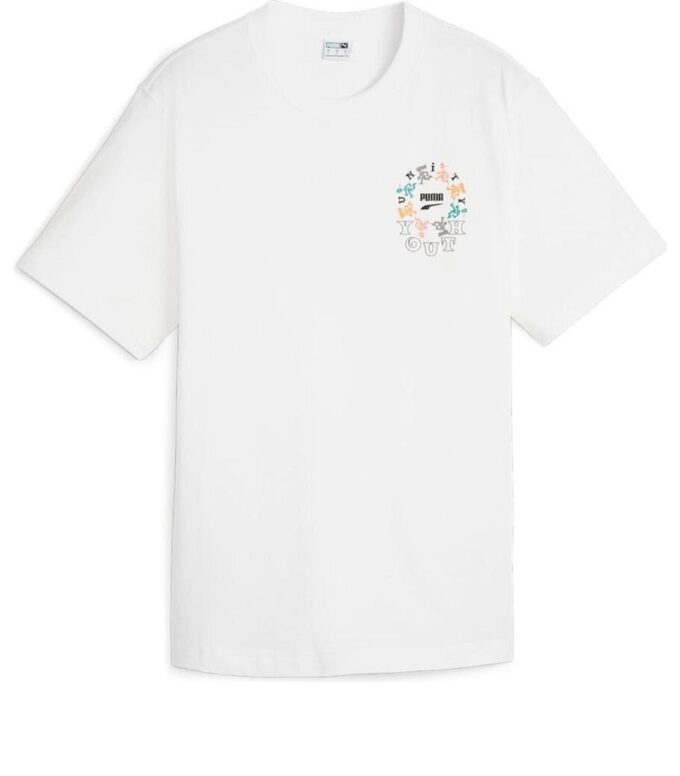 (WMNS) Barn T-shirt med grafisk design ”Vit”