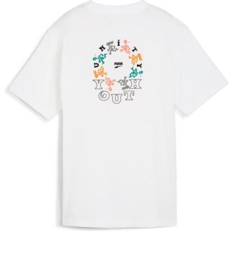 (WMNS) Barn T-shirt med grafisk design ”Vit”