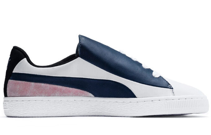 (WMNS) Basket Crush Paris ”Vit Blå Rosa”