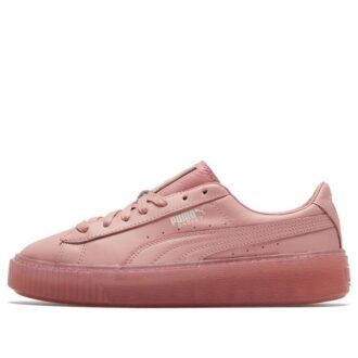 (WMNS) Basket Platform Core Rosa Låga Skor