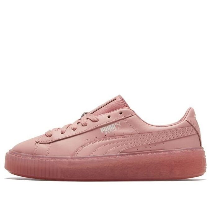 (WMNS) Basket Platform Core Rosa Låga Skor
