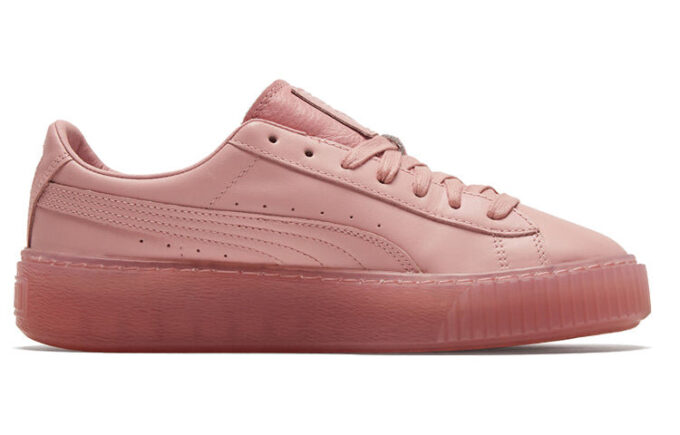 (WMNS) Basket Platform Core Rosa Låga Skor